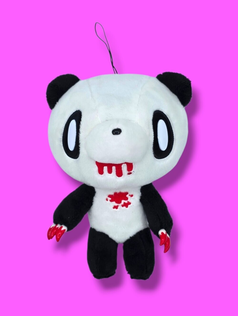 Gloomy Bear Black & White Panda Plush